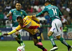 Miguel Ibarra, durante el juego entre León y Monarcas del Clausura 2016