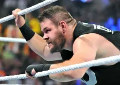 Kevin Owens después de una lucha