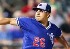 Julio Urias, lanzador de los Dodgers de Los Angeles 