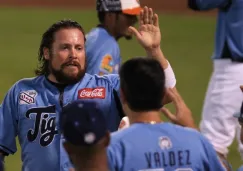 Karim García en un partido con su exequipo Tigres de Quintana Roo