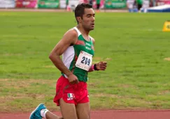 Juan Luis Barrios, durante una competencia