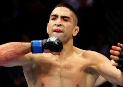 Ricardo Lamas después de una pelea