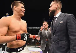 CM Punk, cara a cara con Mickey Gall