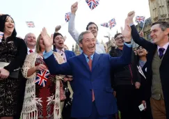 Nigel Farage, líder del Partido Independencia de Reino Unido