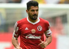 Gandolfi, durante un partido con Xolos