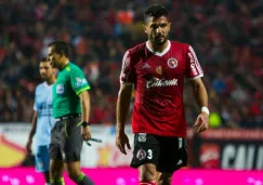 Gandolfi, durante un partido con Xolos