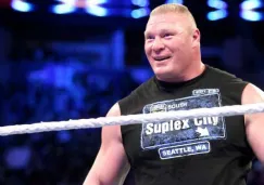 Brock Lesnar en una función de Monday Night Raw