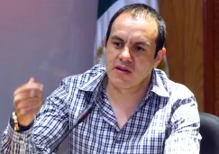 Cuauhtémoc Blanco en conferencia de prensa