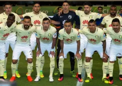 Once titular de América posa para las cámaras