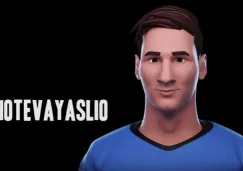 Así luce Messi en el videojuego