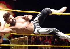 Andrade 'Cien' Almas en una lucha de NXT