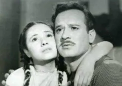 Escena de Evita Muñoz 'Chachita' con Pedro Infante