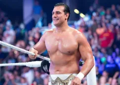 Alberto del Río durante una pelea 