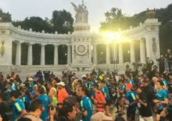 Corredores presentes en el Maratón CDMX