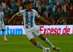 Omar González, durante un partido del Pachuca