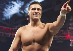 Alberto Del Río después de una lucha en Raw