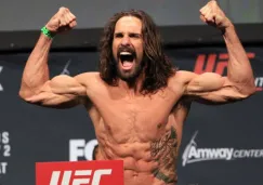 Josh Samman, en el pesaje previo a un evento de UFC