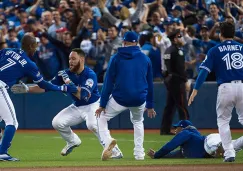 Toronto festeja el pase a la Serie de Campeonato de la Americana