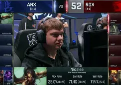 Miembro de Albus Nox Luna durante la Fase de Grupos 