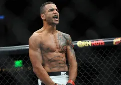 Danny Roberts antes de una pelea de MMA