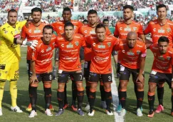 Once titular de Jaguares posa para las cámaras