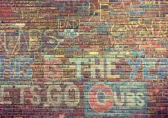 La pared del Wrigley Field