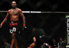 Jon Jones tras una pelea de MMA