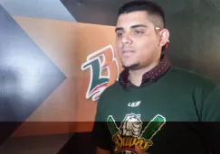 Roberto Osuna, en la presentación de los Bravos de León