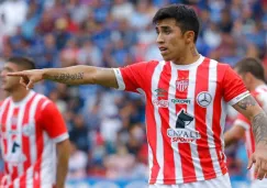 Puch durante un encuentro con el Necaxa