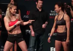 Paige VanZant intiva a Michelle Waterrson a bailar