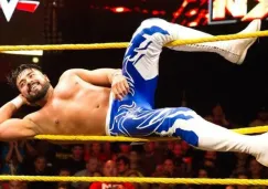 Andrade 'Cien' Almas en una lucha de NXT