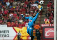 Luis Michel durante un partido de la Copa MX