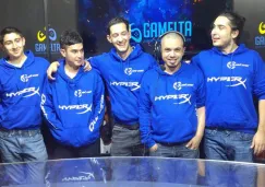 El equipo de CSGO tras coronarse en la Liga Profesional de Gamelta