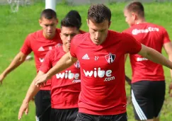 Jugadores del Atlas en un entrenamiento