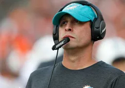 Adam Gase, como coach de los Miami Dolphins