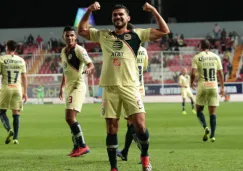 Henry Martín celebra su anotación frente a Necaxa