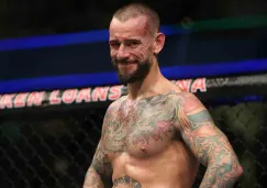 CM Punk en un combate de UFC