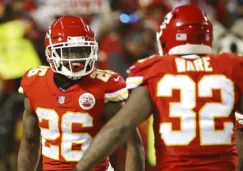 Damien Williams celebra touchdown