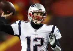 Tom Brady durante el encuentro ante Chiefs