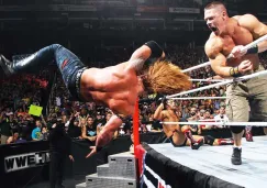 Momento en que John Cena elimina a Heath Slater