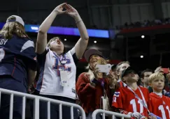 Aficionados en el Super Bowl LIII