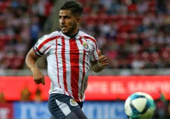 Miguel Ponce durante un partido con Chivas