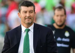 José Manuel de la Torre cuando dirigía a Santos Laguna