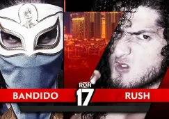 Promocional de Rush vs Bandido para ROH 17