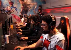 Los jugadores de Infinity, durante la selección de campeones