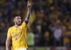 Gignac celebra anotación contra Necaxa