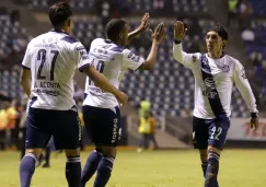 Puebla celebra su anotación frente a Querétaro 