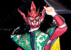 Liger en una lucha en la WCW