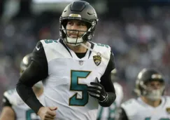 Blake Bortles, durante un juego con Jacksonville