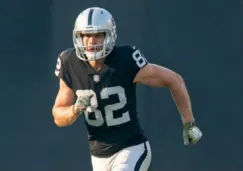 Jordy Nelson durante juego de los Raiders